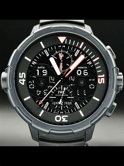 iwc aquatimer digital calendar.